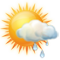 Teils bewölkt mit leichtem Regen